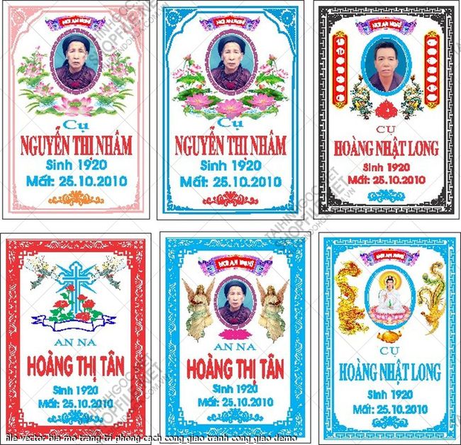 file vector bia mo trang tri phong cach cong giao tranh cong giao